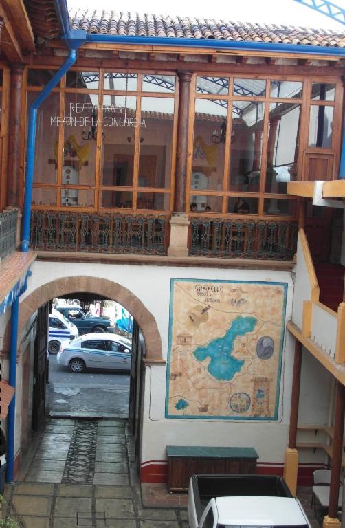Pátzcuaro Hotel Concordia المظهر الخارجي الصورة